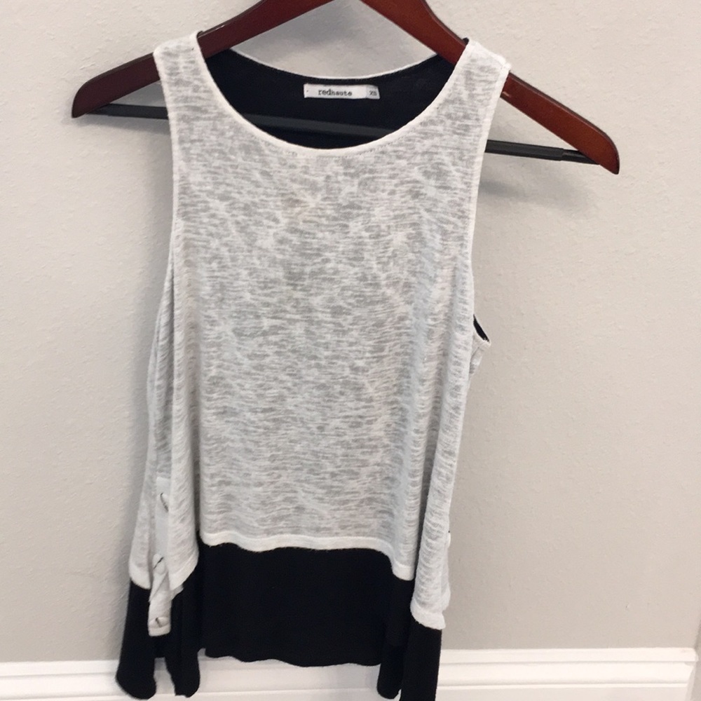 Red haute top! Worn once super nice